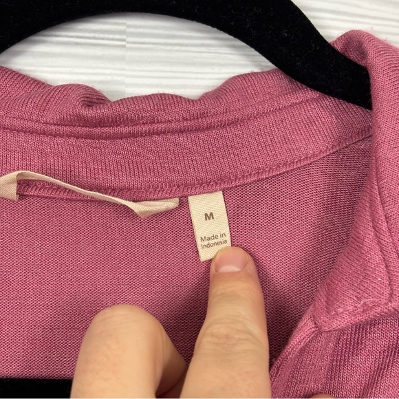 Soft Surroundings Tamara Tunic Dusty Pink Rose Size Medium - Picture 5 of 8